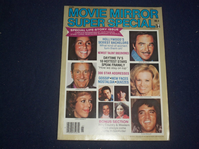 1976 MOVIE MIRROR SUPER SPECIAL MAGAZINE- ELVIS PRESLEY- PHOTOS/STORIES- ST 5946