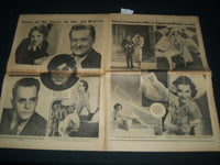 1936 APRIL SAN FRANCISCO CHRONICLE MAGAZINE SECTIONS - GOOSE GOSLIN AD - NP 3712