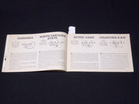 1936 GRANTLAND RICE'S CITIES SERVICE FOOTBALL GUIDE - SOFTCOVER - K 640