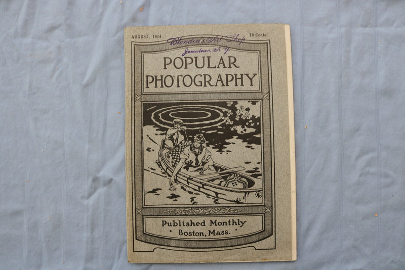 1914-1921 PHOTOGRAPHY MAGAZINES - LOT OF 5 - O 3833