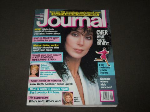 1988 SEPTEMBER LADIES' HOME JOURNAL MAGAZINE - CHER COVER - B 3114