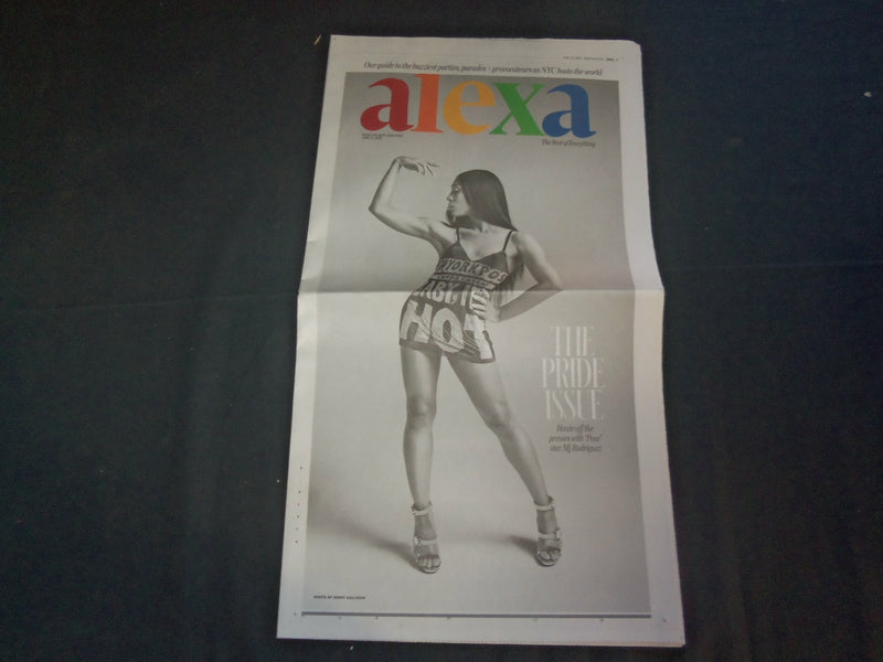 2019 MAY 21 NEW YORK POST ALEXA SECTION - MJ RODRIGUEZ COVER - NP 4011
