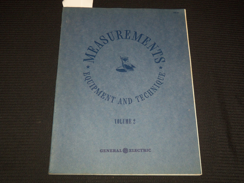 1945 MEASUREMENTS EQUIPMENT AND TECHNIQUE CATALOG - G. E. - KD 6524J