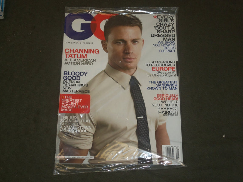 2009 AUGUST GQ MAGAZINE - CHANNING TATUM - B 2704