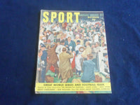 1950 OCTOBER SPORT MAGAZINE - GREAT WORLD SERIES AND FOOTBALL ISSUE - ST 7216
