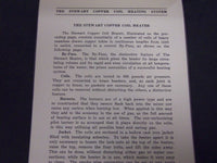 1900'S STEWART COOPER COIL HEATING SYSTEM CATALOGUE - PITTSBURGH PA - J 5233