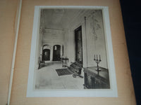 1900'S OLD HOLLANDISH INTERIORS 15-18 CENTURY - SIXTY PHOTOGRAPHS VOLUME - Z 84