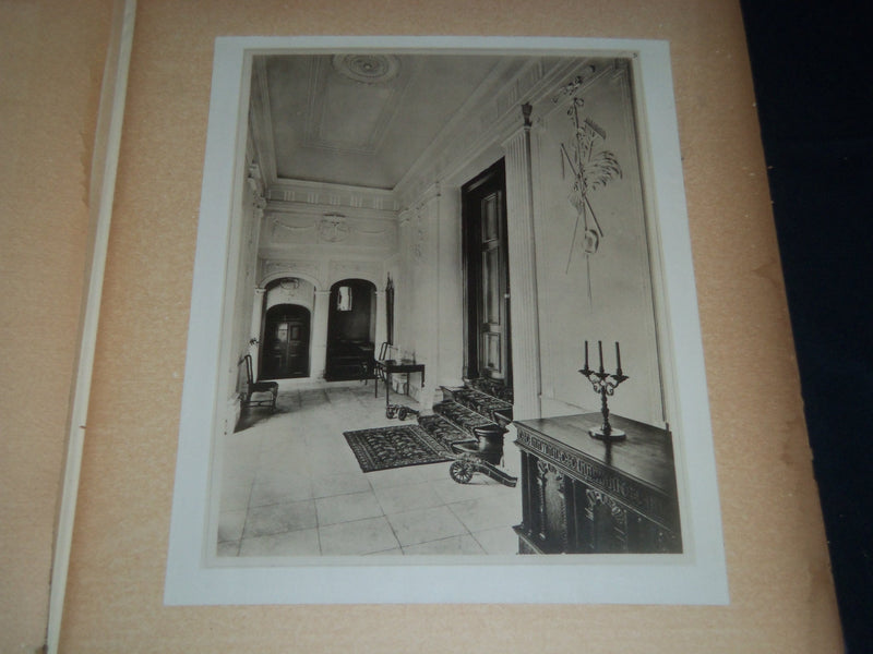 1900'S OLD HOLLANDISH INTERIORS 15-18 CENTURY - SIXTY PHOTOGRAPHS VOLUME - Z 84
