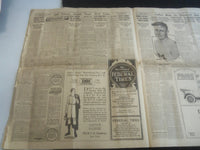1916 CHICAGO SUNDAY TRIBUNE NEWSPAPER - 130,214 MARCH IN CITY'S PARADE - NP 5760