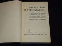 1956 THE WORLD OF MATHEMATICS BY JAMES R. NEWMAN VOLUME SET OF 4 - KD 4669K