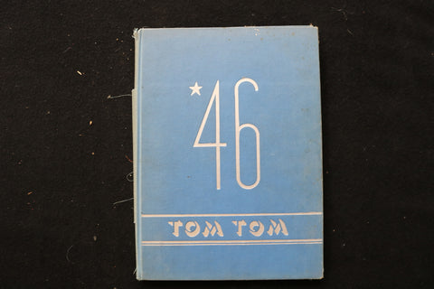 1946 TOM TOM OWEGO FREE ACADEMY YEARBOOK - OWEGO NEW YORK - HARDCOVER - YB 3482
