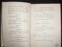 1914 PELLEAS AND MELISANDA, AND THE SIGHTLESS HARDCOVER BOOK BY - KD 9216