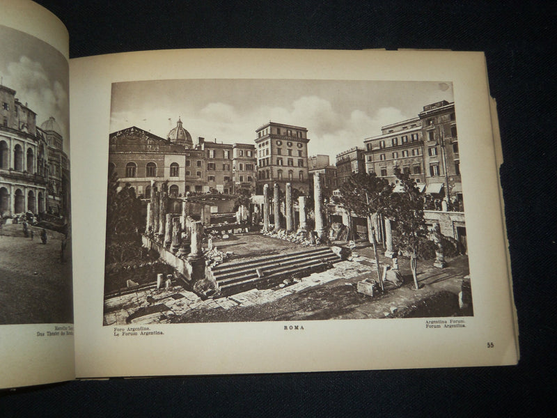 1900'S ROMA ALBUM ARTISTICO NO. 132 & 82 BOOK LOT OF 2 - NICE PRINTS - KD 5852
