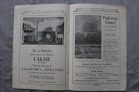 1917-1918 THE AUDITORIUM CHICAGO OPERA ASSOCIATION PROGRAM - MANON - K 3456