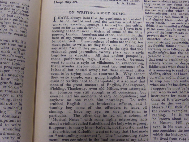 1903 SATURDAY REVIEW 2 BOUND VOLUMES - COMPLETE YR- PUBLISHED IN LONDON - R 1091