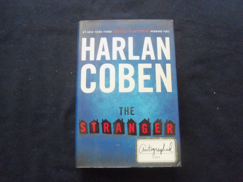 2015 THE STRANGER HARDCOVER BOOK - AUTOGRAPHED BY HARLEN COBEN - KD 8529