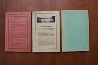 1947-1951 WISCONSIN CONFERENCE EVANGELICAL CHURCH JOURNAL - LOT OF 6 - O 3924