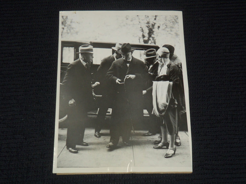 1929 ALBERT FALL ORIGINAL WIRE PHOTO - 6