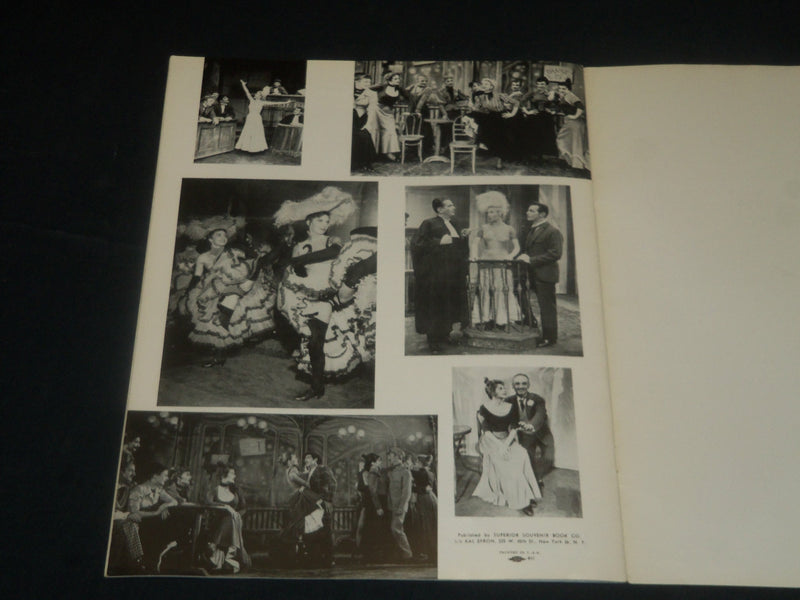 1954 COLE PORTER'S CAN-CAN SOUVENIR PROGRAM - NORWOOD SMITH - LILO - J 5626