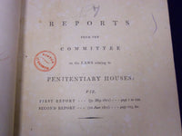 1824 REPORT FROM THE COMMITTEE ON PENITENTIARY HOUSES VOLUME - COMMON - KD 1913