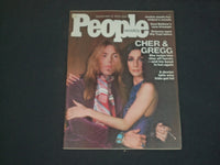 1975 SEPTEMBER 8 PEOPLE MAGAZINE - CHER & GREGG ALLMAN - B 4782