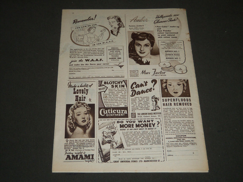 1948 SEPTEMBER 4 PICTURE SHOW MAGAZINE - MOIRA SHEARER COVER - ST 4757