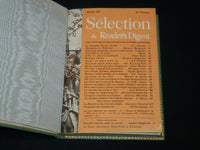 1947 SELECTION DU READER'S DIGEST FRENCH MAGAZINE LOT OF 2- HARD BOUND - KD 6402