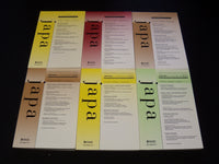 1994-2013 JAPA JOURNAL MAGAZINES LOT OF 22 - SOFTCOVER - KD 5T