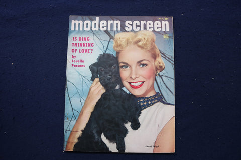 1953 MAY MODERN SCREEN MAGAZINE - JANET LEIGH COVER - E 17331