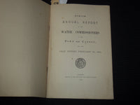 1894 TOWN OF CANTON WATER COMMISSIONERS 6TH ANNUAL REPORT - K 3097