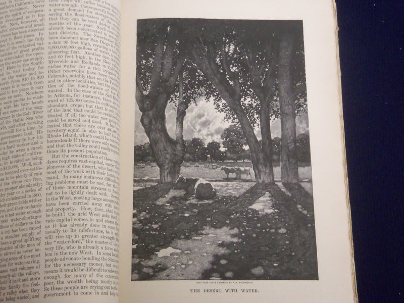 1902 JULY THE CENTURY MAGAZINE - GREAT SOUTHWEST - MAXFIELD PARRISH - SP 2592