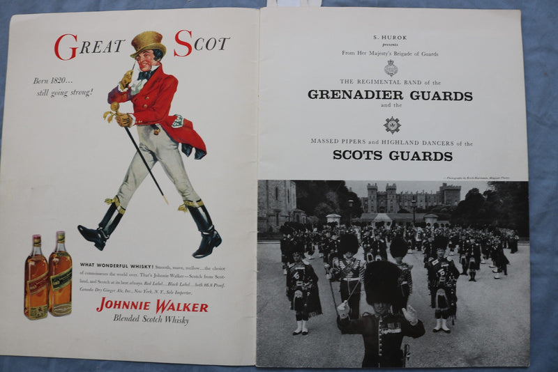 1958 HER MAJESTY'S BRIGADE OF GUARDS PROGRAM - K 3151