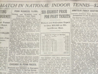 1916 FEBRUARY 15 NEW YORK TIMES - ARETHUSA IS HIT BY MINE, 10 DEAD - NT 9036