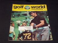 1972 NOVEMBER 10 GOLF WORLD NEWSWEEKLY MAGAZINE - MIKE HILL COVER - E 6057