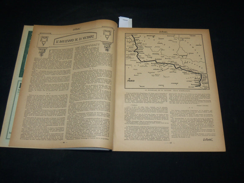 1916 JULY 13 EN ROUTE! REVUE HEBDOMADAIRE ILLUSTREE FRENCH MAGAZINE - ST 531L
