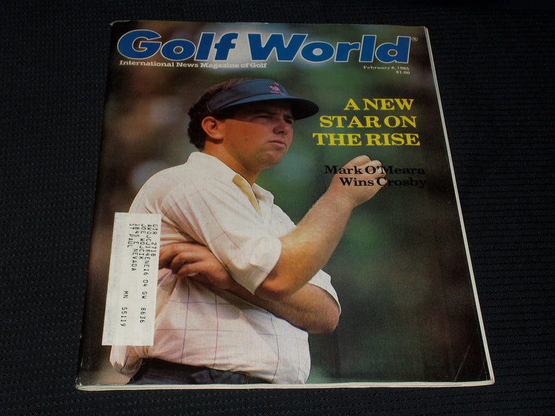 1985 FEBRUARY 8 GOLF WORLD MAGAZINE - MARK O'MEARA FRONT COVER - E 5612A