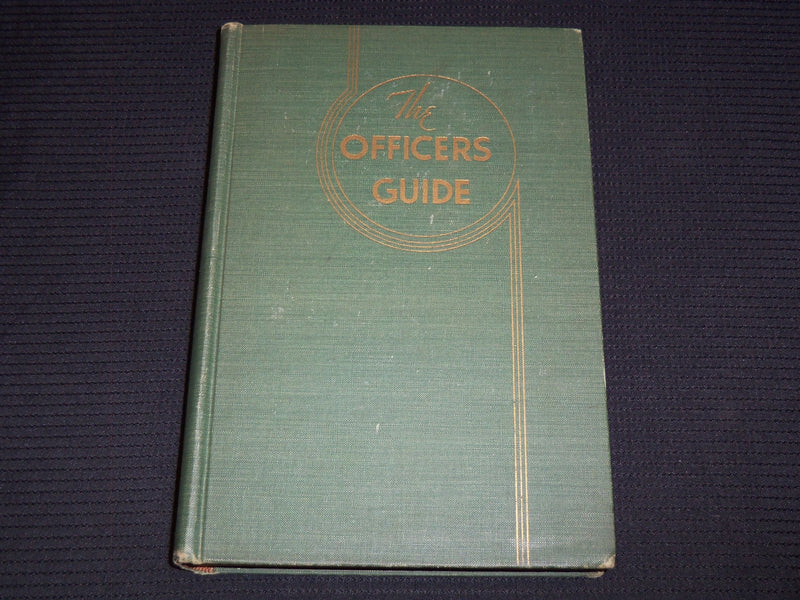 1951 THE OFFICERS GUIDE BOOK - U. S. ARMY - KD 7835