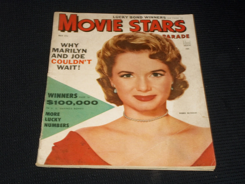 1954 MAY MOVIE STARS PARADE MAGAZINE - DEBBIE REYNOLDS FRONT COVER - E 3460