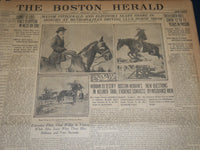 1910 MAY 10 THE BOSTON HERALD - COMET IS LOST FAILS TO APPEAR IN WEST - BH 339