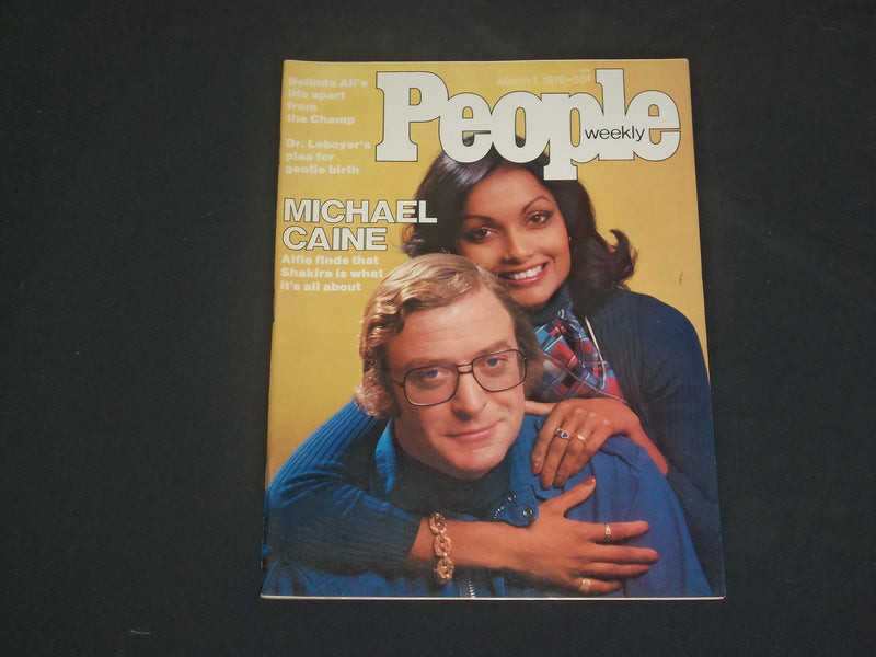 1976 MARCH 1 PEOPLE MAGAZINE - MICHAEL CAINE - B 4803