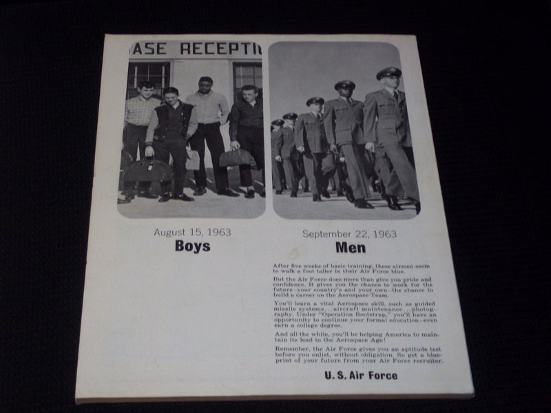 1963 AUGUST AIR PROGRESS MAGAZINE - TOMMY MORSE MEETS PIPER FRONT COVER - E 7105