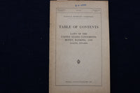 1910 NATIONAL MONETARY COMMISSION SENATE PUBLICATIONS - LOT OF 6 - O 3402