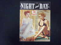 1953 DEC NIGHT AND DAY MAGAZINE-NICE COVER PHOTOS & INSIDE PHOTOS & ADS -ST 3291