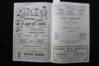 1933 APRIL 14 CAPITOL THEATRE MAGAZINE - LIONEL BARRYMORE - K 2200