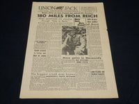 1944 JULY 6 UNION JACK NEWSPAPER - 180 MILES FROM REICH - NP 4517