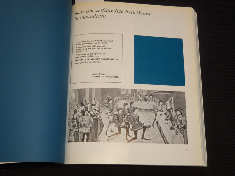 1973 VAN OPERABALLET NAAR BALLET VAN VLAANDEREN BOOK BY RINA BARBIER - KD 5981N