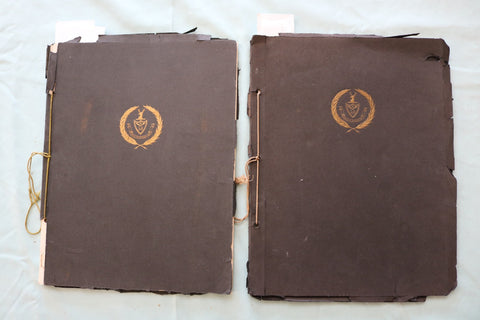 1910 & 1915 PANDAISIA - KENTUCKY HOME SCHOOL YEARBOOKS - LOT OF 2 - K 3310