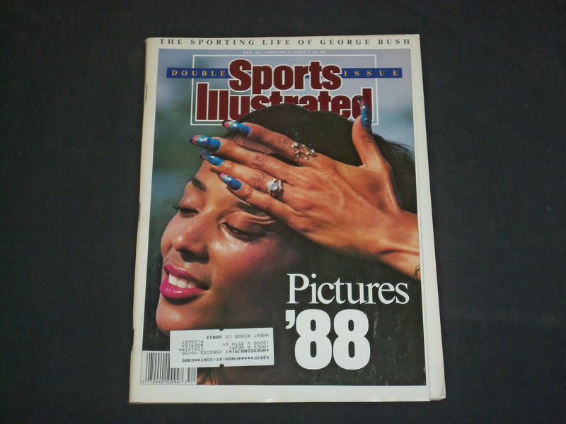 1988 DEC 26-1989 JAN 2 SPORTS ILLUSTRATED MAGAZINE - FLORENCE JOYNER - SP 9156