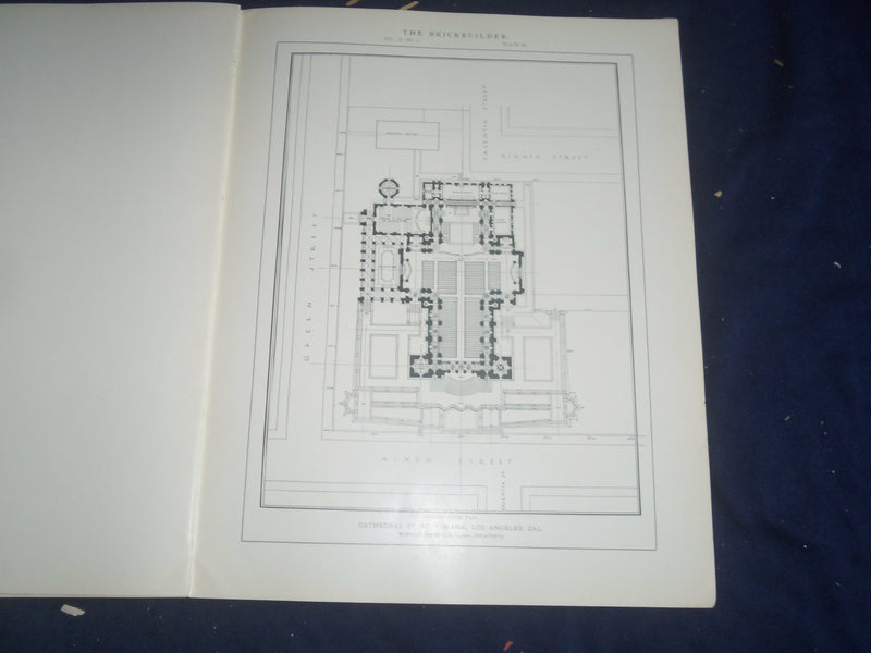 1906 FEBRUARY THE BRICKBUILDER MAGAZINE - AN ARCHITECTURAL MONTHLY - ST 528G