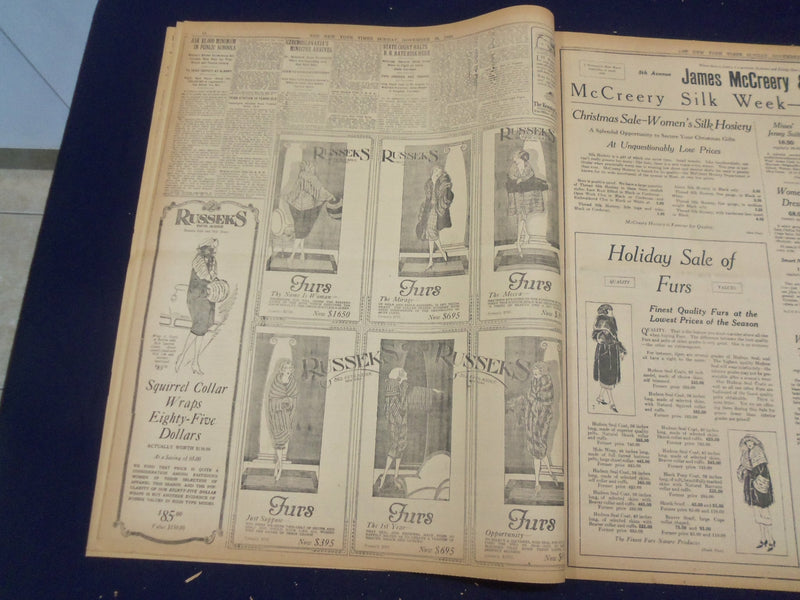 1920 NOVEMBER 28 NEW YORK TIMES - CATHOLICS PROTEST UNION CLUB ATTACK - NT 8458